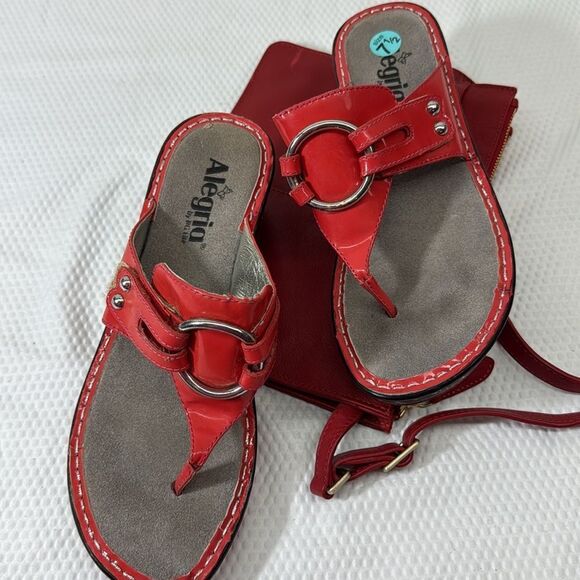 Alegria LOL-107 Lola Coral Thong Sandals size 38 - Picture 2 of 15